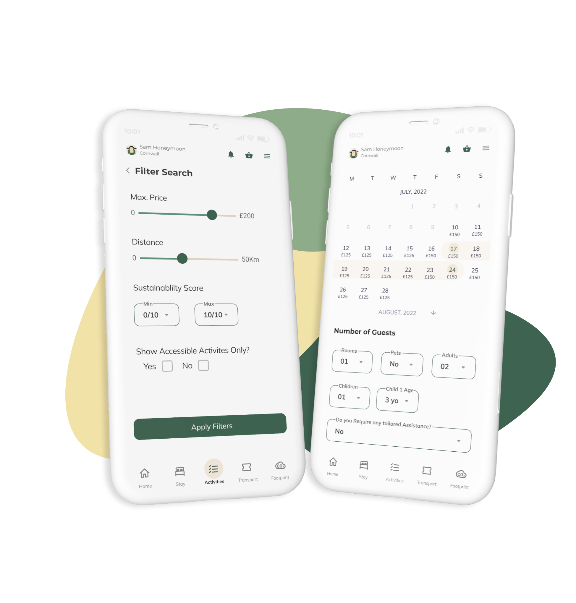 Ecotravel - Sustainable Travel Mobile App project